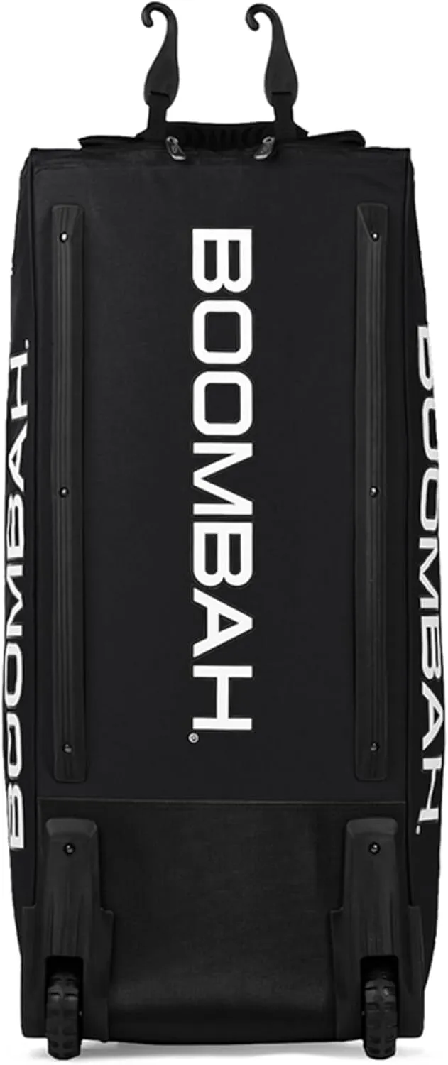 Boombah Brute Rolling Bat Bag - 35" x 15" x 12-1/2" - Multiple Color Options - Holds 4 Bats and Room for Gear - Wheeled Bag