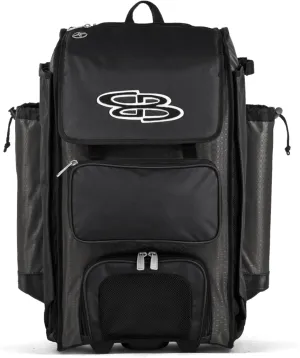Boombah Catchers Superpack Hybrid Rolling Bat Bag - Multiple Colors - Wheeled & Backpack Version