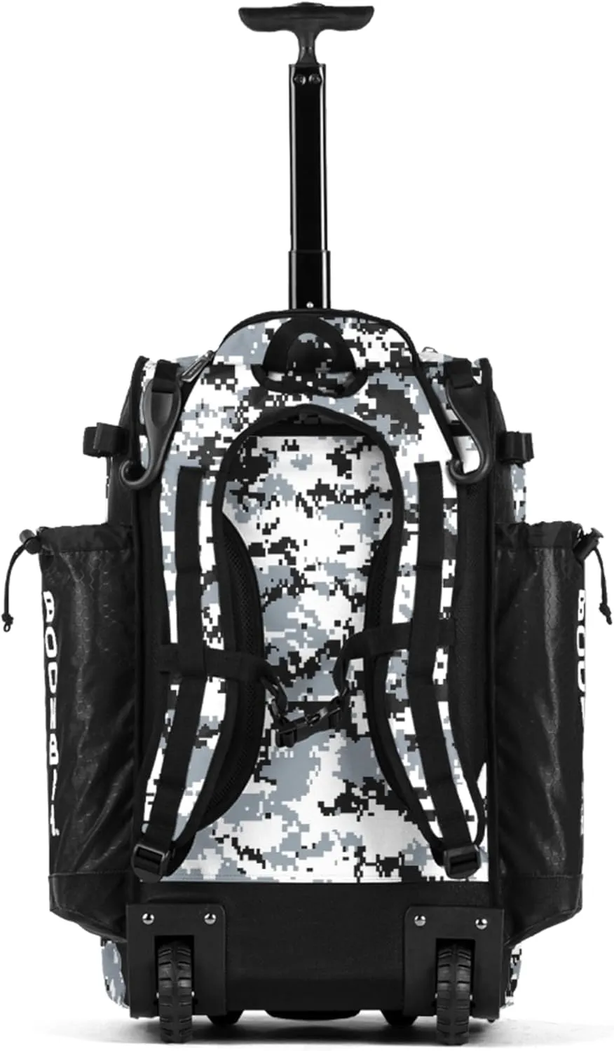 Boombah Catchers Superpack Hybrid Rolling Digital Camo Bat Bag - Multiple Colors - Wheeled & Backpack Version