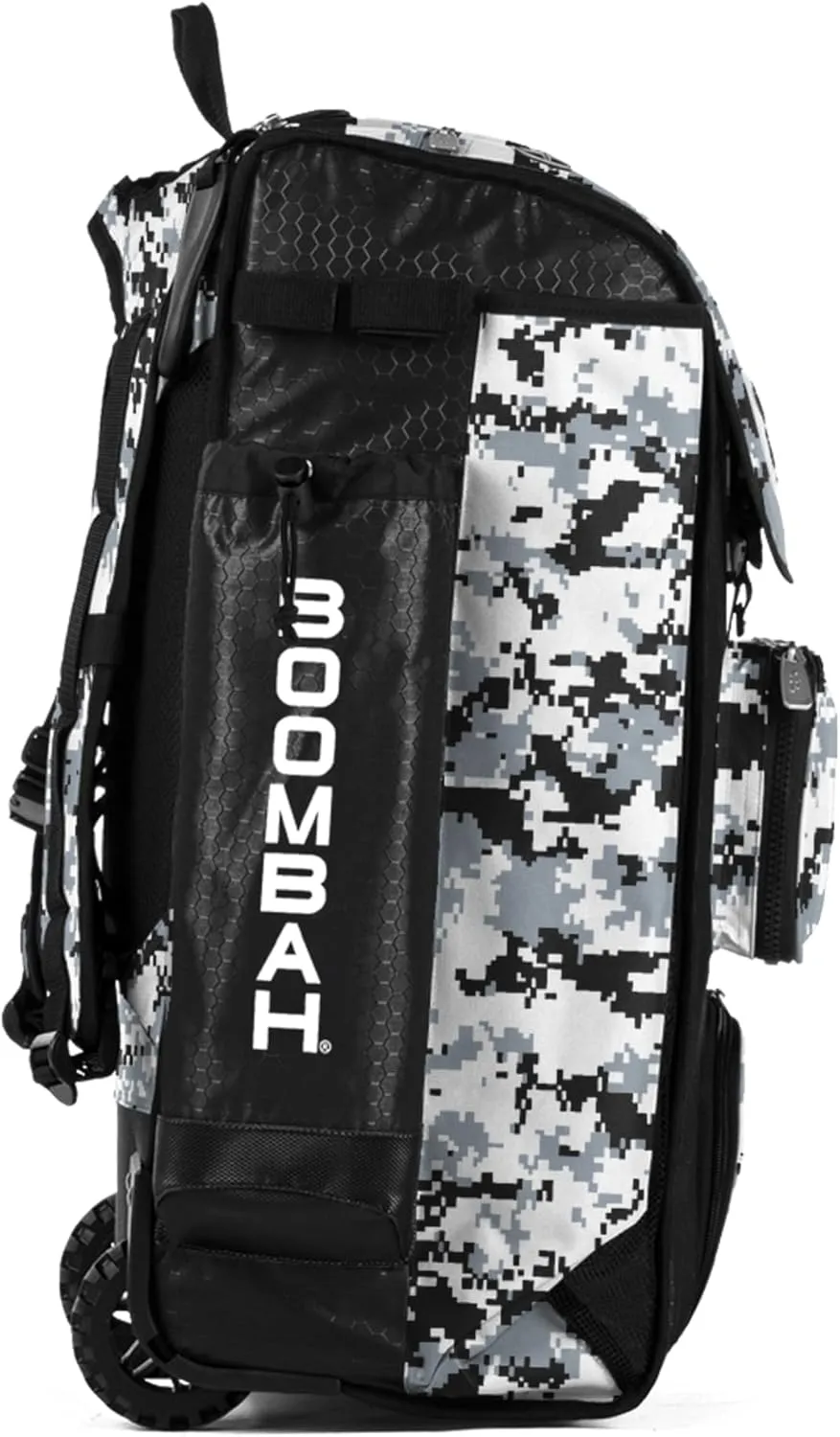 Boombah Catchers Superpack Hybrid Rolling Digital Camo Bat Bag - Multiple Colors - Wheeled & Backpack Version