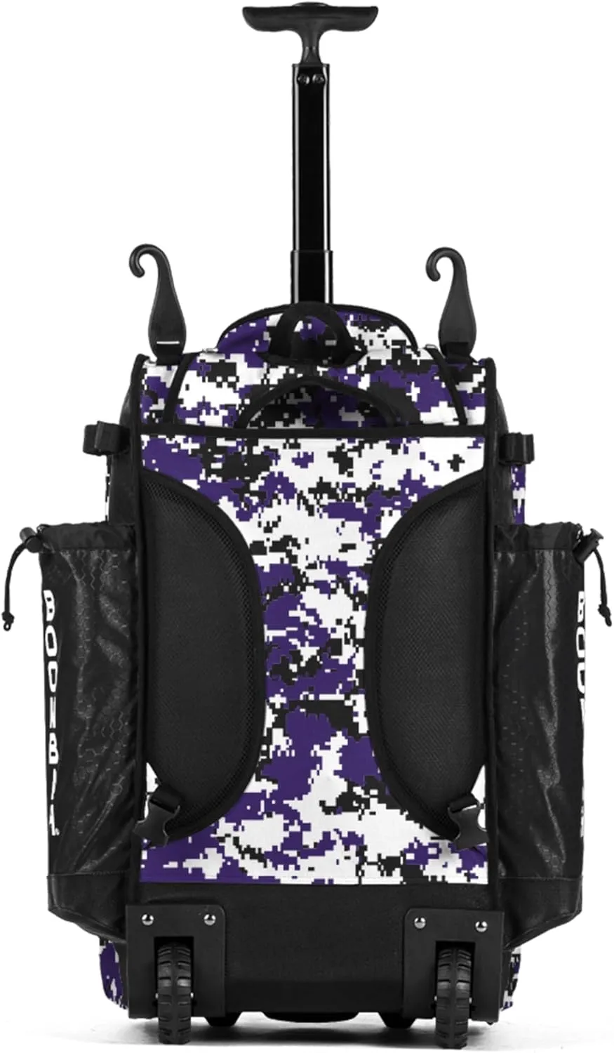 Boombah Catchers Superpack Hybrid Rolling Digital Camo Bat Bag - Multiple Colors - Wheeled & Backpack Version