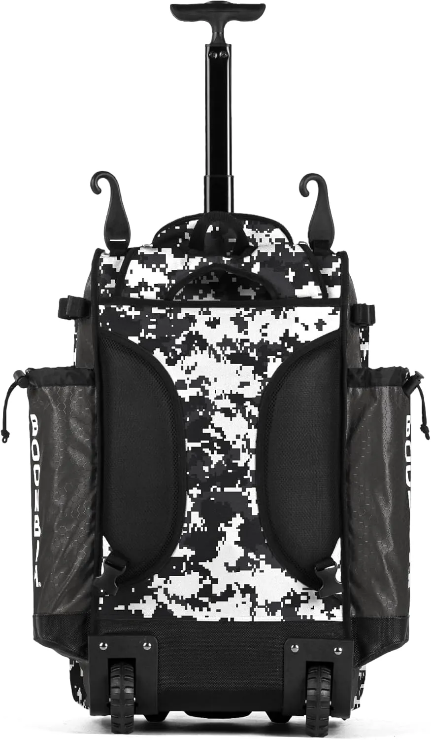 Boombah Catchers Superpack Hybrid Rolling Digital Camo Bat Bag - Multiple Colors - Wheeled & Backpack Version