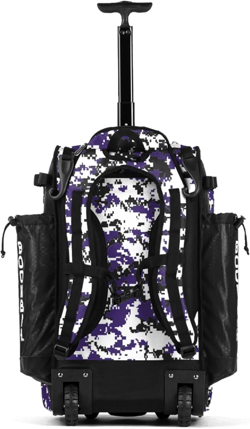 Boombah Catchers Superpack Hybrid Rolling Digital Camo Bat Bag - Multiple Colors - Wheeled & Backpack Version