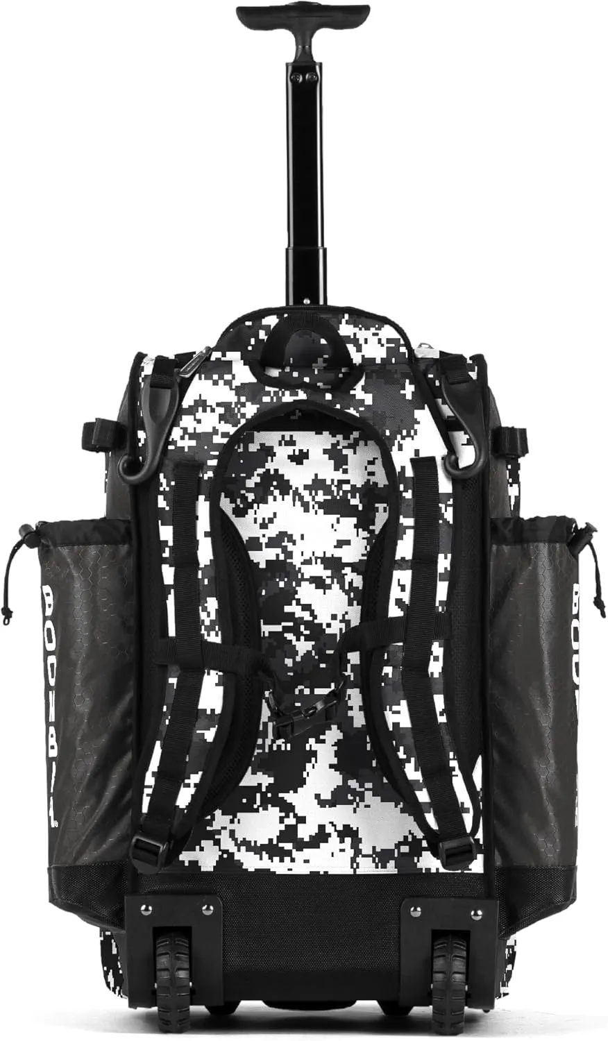Boombah Catchers Superpack Hybrid Rolling Digital Camo Bat Bag - Multiple Colors - Wheeled & Backpack Version