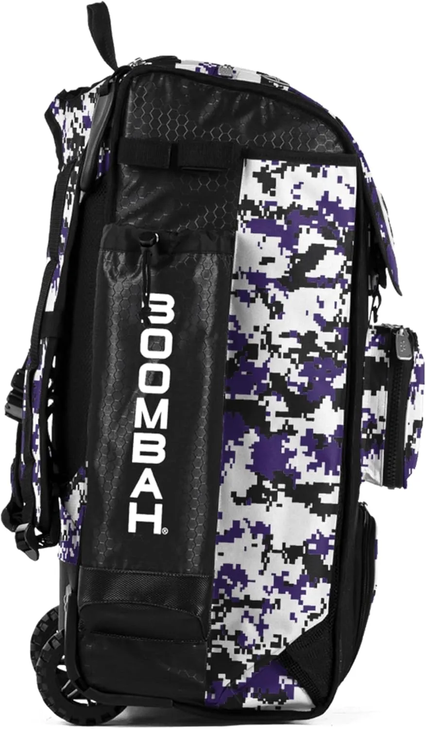 Boombah Catchers Superpack Hybrid Rolling Digital Camo Bat Bag - Multiple Colors - Wheeled & Backpack Version