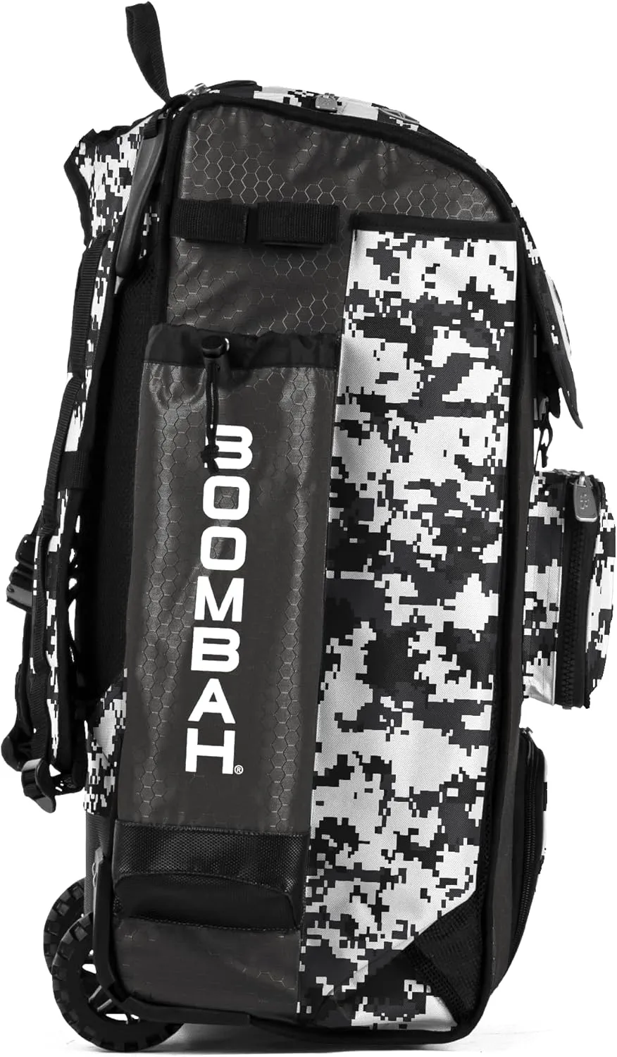Boombah Catchers Superpack Hybrid Rolling Digital Camo Bat Bag - Multiple Colors - Wheeled & Backpack Version