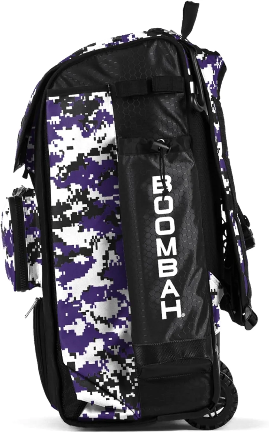 Boombah Catchers Superpack Hybrid Rolling Digital Camo Bat Bag - Multiple Colors - Wheeled & Backpack Version