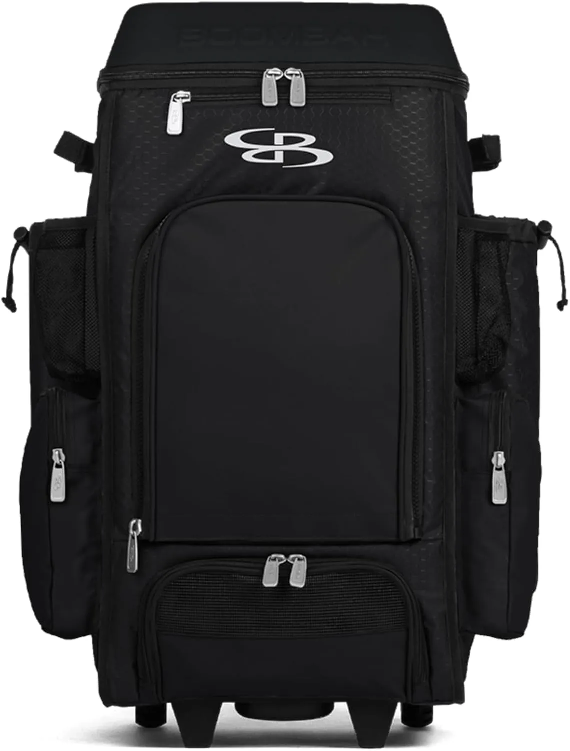 Boombah DEFCON Superpack Rolling Bat Bag - Multiple Colors - Telescopic Handle and Holds 4 Bats - Wheeled Version