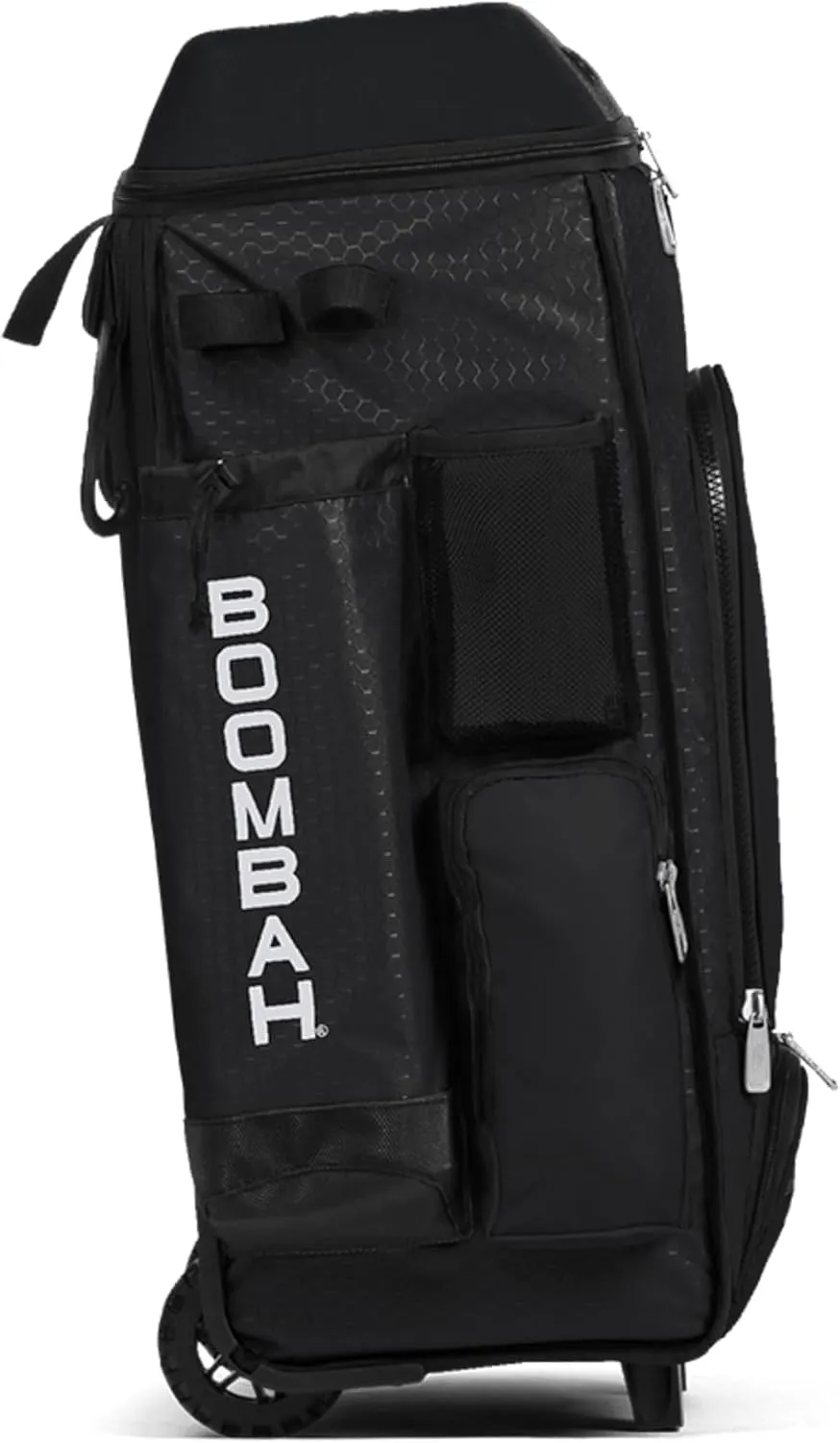 Boombah DEFCON Superpack Rolling Bat Bag - Multiple Colors - Telescopic Handle and Holds 4 Bats - Wheeled Version