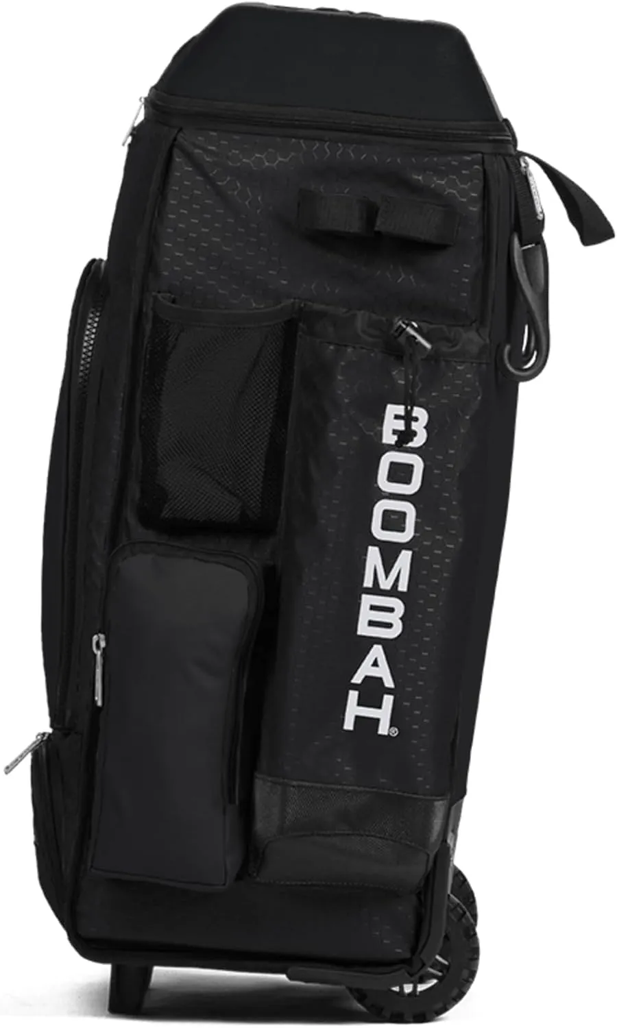 Boombah DEFCON Superpack Rolling Bat Bag - Multiple Colors - Telescopic Handle and Holds 4 Bats - Wheeled Version