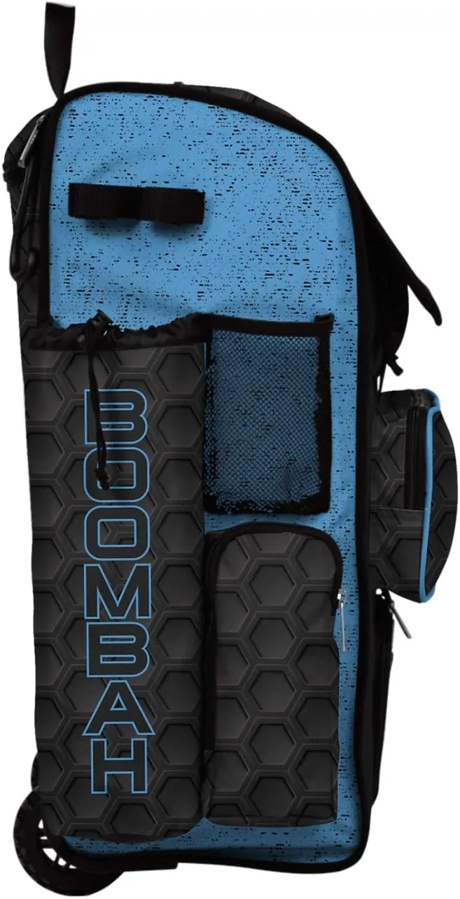 Boombah Rolling Superpack 2.0 3DHC Baseball/Softball Gear Bag - 23-1/2" x 13-1/2" x 9-1/2" - Multiple Colors - Telescopic Handle and Holds 4 Bats - Wheeled Version