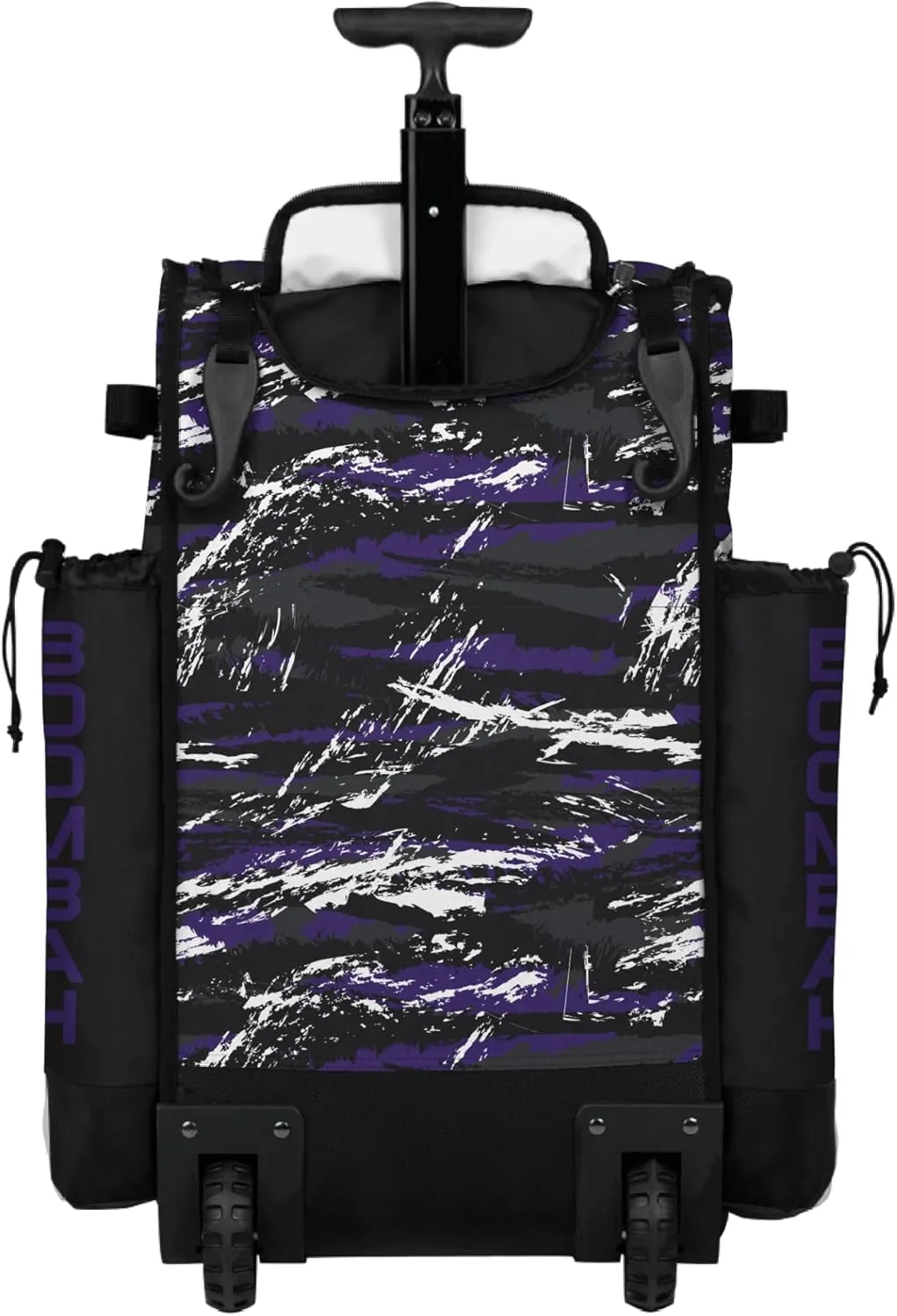 Boombah Rolling Superpack Baseball/Softball Gear Bag - Telescopic Handle - Holds 4 Bats - Wheeled Version - Razor Multiple Colors