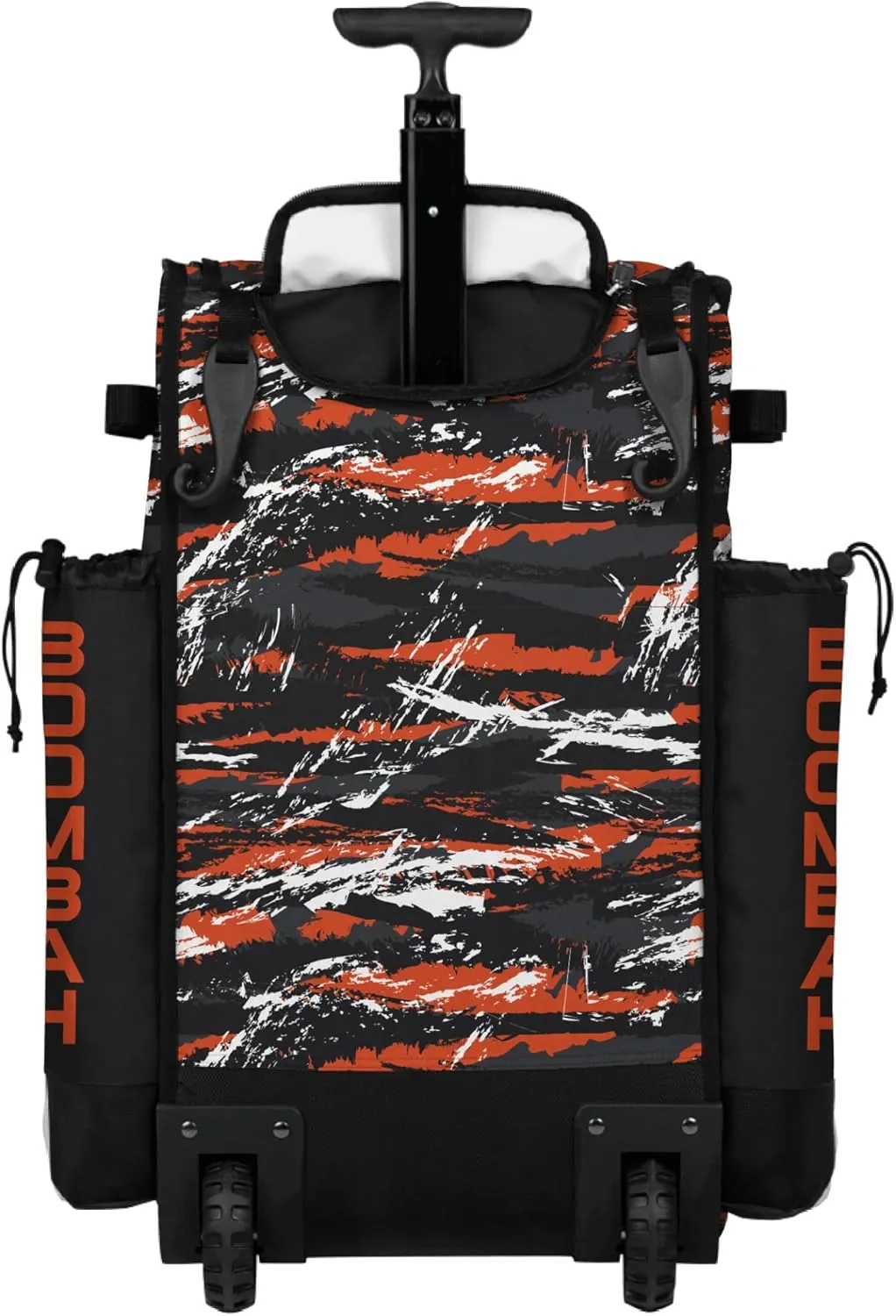 Boombah Rolling Superpack Baseball/Softball Gear Bag - Telescopic Handle - Holds 4 Bats - Wheeled Version - Razor Multiple Colors