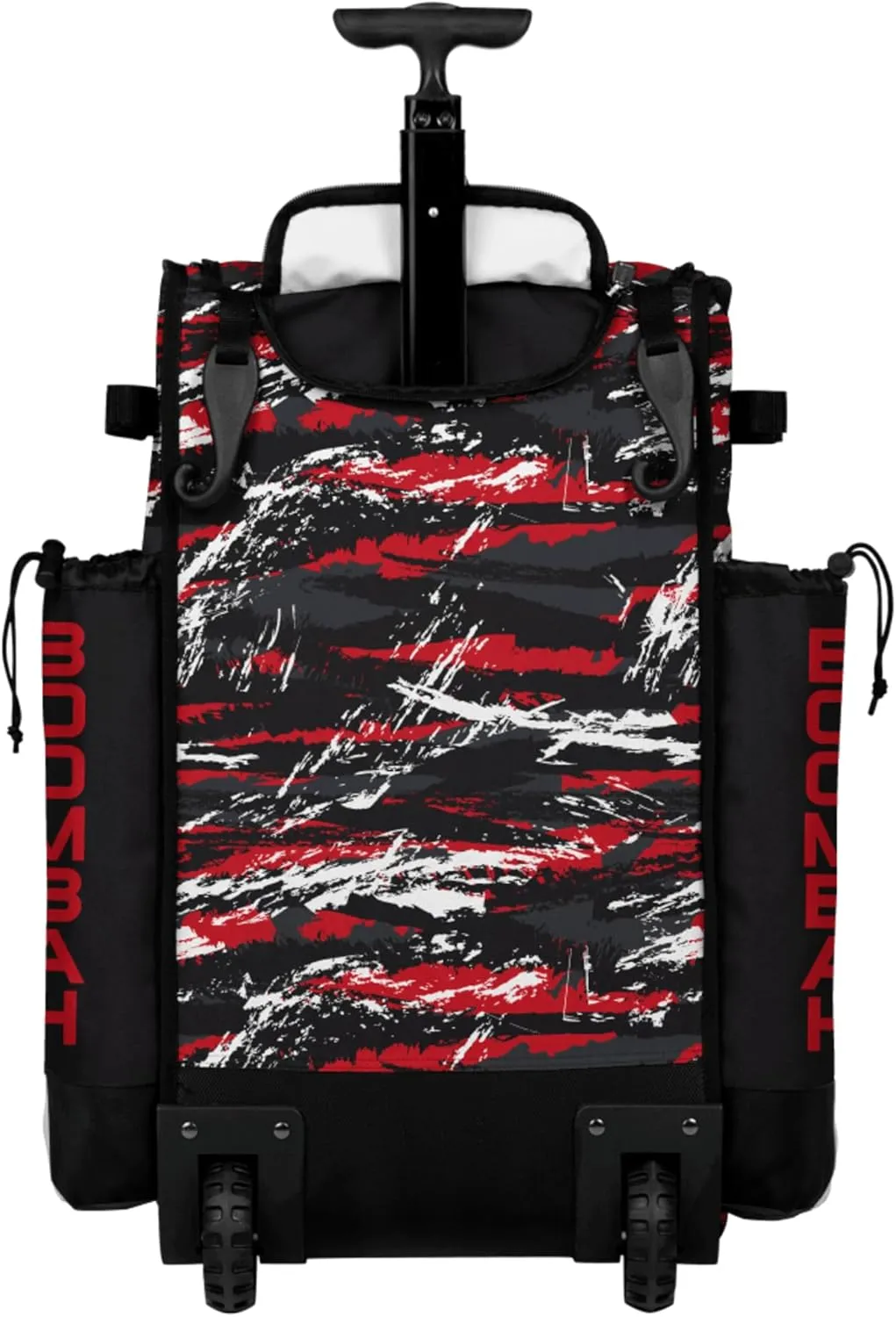 Boombah Rolling Superpack Baseball/Softball Gear Bag - Telescopic Handle - Holds 4 Bats - Wheeled Version - Razor Multiple Colors
