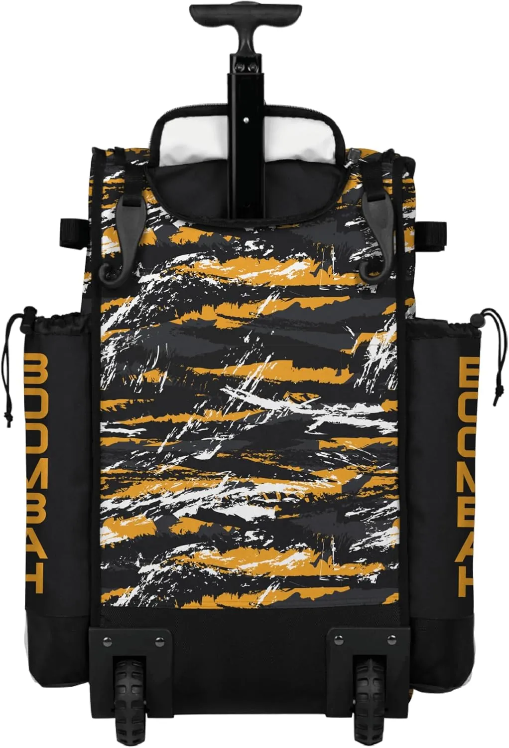 Boombah Rolling Superpack Baseball/Softball Gear Bag - Telescopic Handle - Holds 4 Bats - Wheeled Version - Razor Multiple Colors