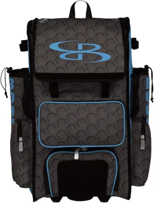 Boombah Superpack Hybrid Rolling Bat Bag 3DHC - Multiple Colors - Wheeled & Backpack Version