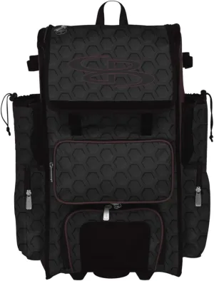 Boombah Superpack Hybrid Rolling Bat Bag 3DHC - Multiple Colors - Wheeled & Backpack Version