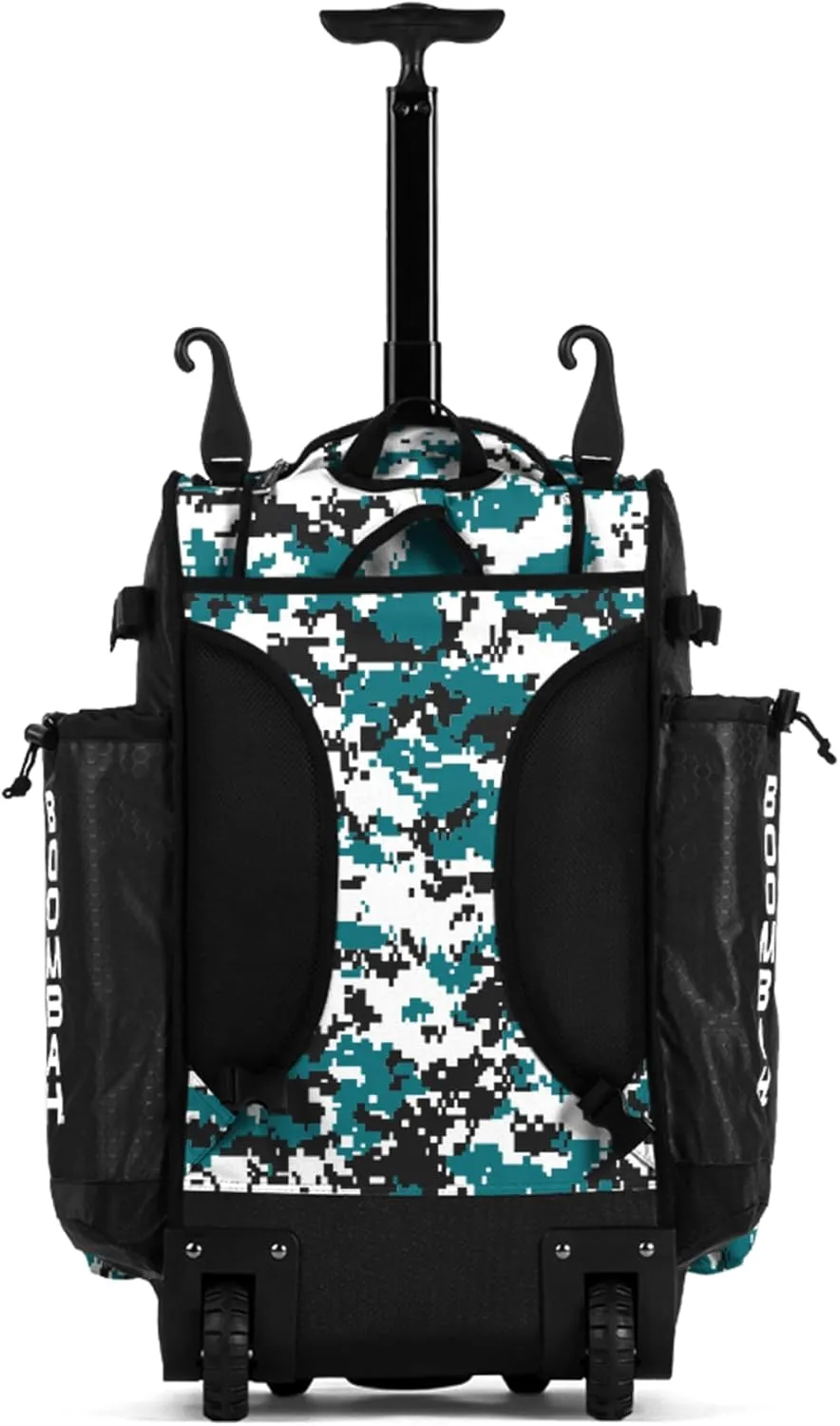Boombah Superpack Hybrid Rolling Bat Bag Digital Camo - Multiple Colors - Wheeled & Backpack Version