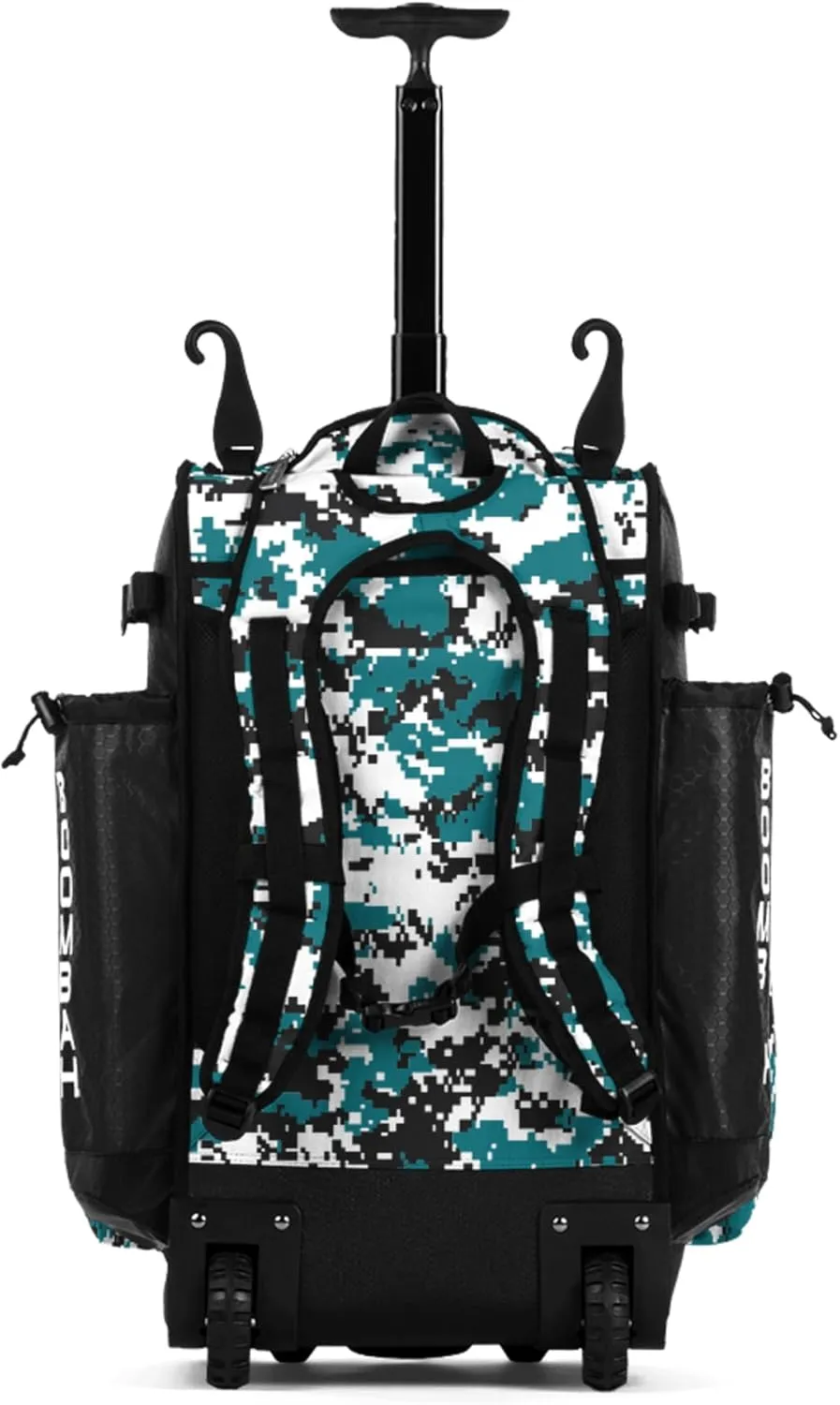 Boombah Superpack Hybrid Rolling Bat Bag Digital Camo - Multiple Colors - Wheeled & Backpack Version