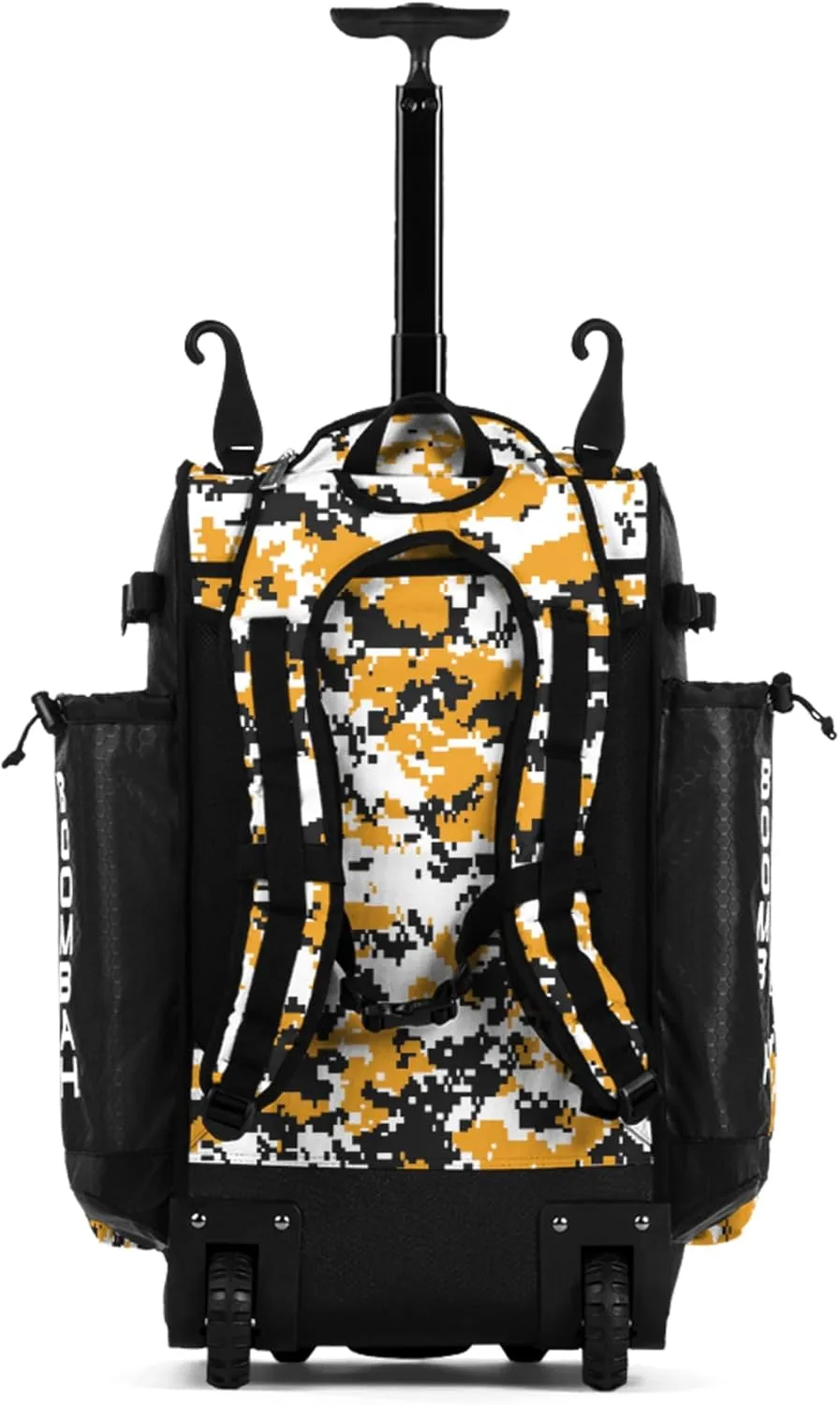 Boombah Superpack Hybrid Rolling Bat Bag Digital Camo - Multiple Colors - Wheeled & Backpack Version
