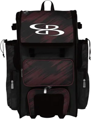 Boombah Superpack Hybrid Rolling Bat Bag Scratch - Multiple Colors - Wheeled & Backpack Version