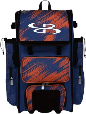 Boombah Superpack Hybrid Rolling Bat Bag Scratch - Multiple Colors - Wheeled & Backpack Version