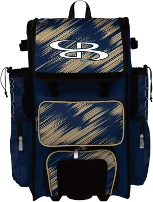 Boombah Superpack Hybrid Rolling Bat Bag Scratch - Multiple Colors - Wheeled & Backpack Version