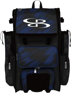 Boombah Superpack Hybrid Rolling Bat Bag Scratch - Multiple Colors - Wheeled & Backpack Version