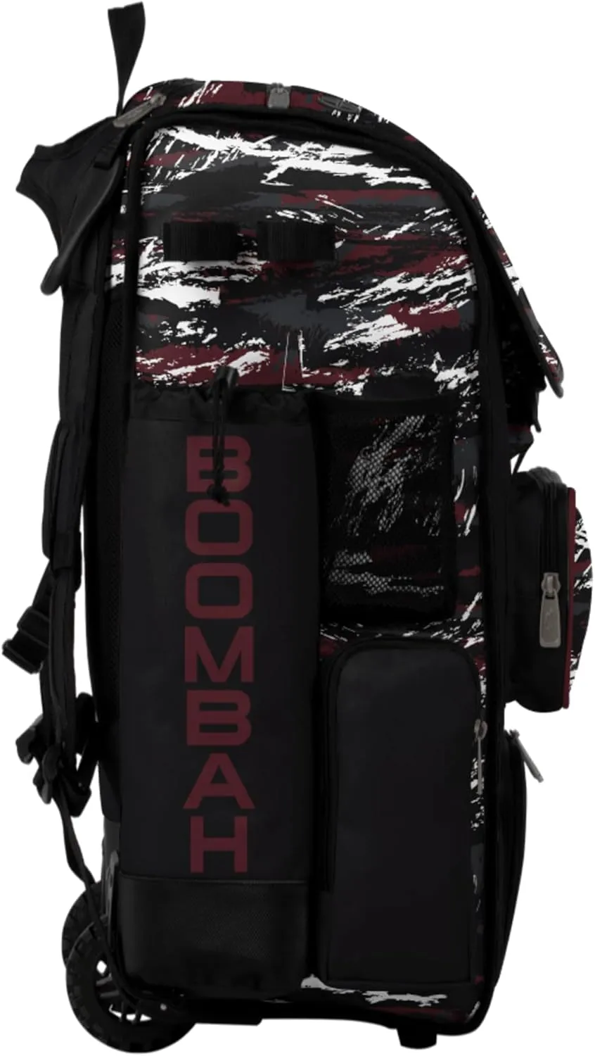 Boombah Superpack Hybrid Rolling Bat Bag - Wheeled & Backpack Version - Razor Multiple Colors
