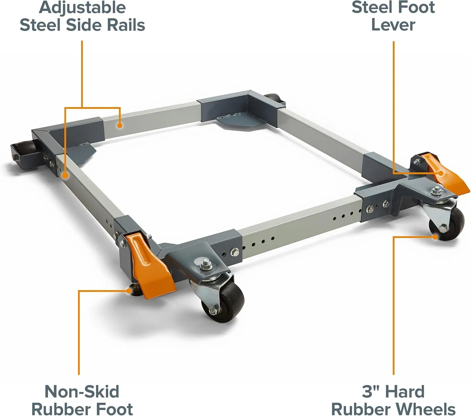 Bora Portamate PM-3500-Industrial Strength Universal Rolling Mobile Base That Makes Your Heaviest Power Tools Easy to Move