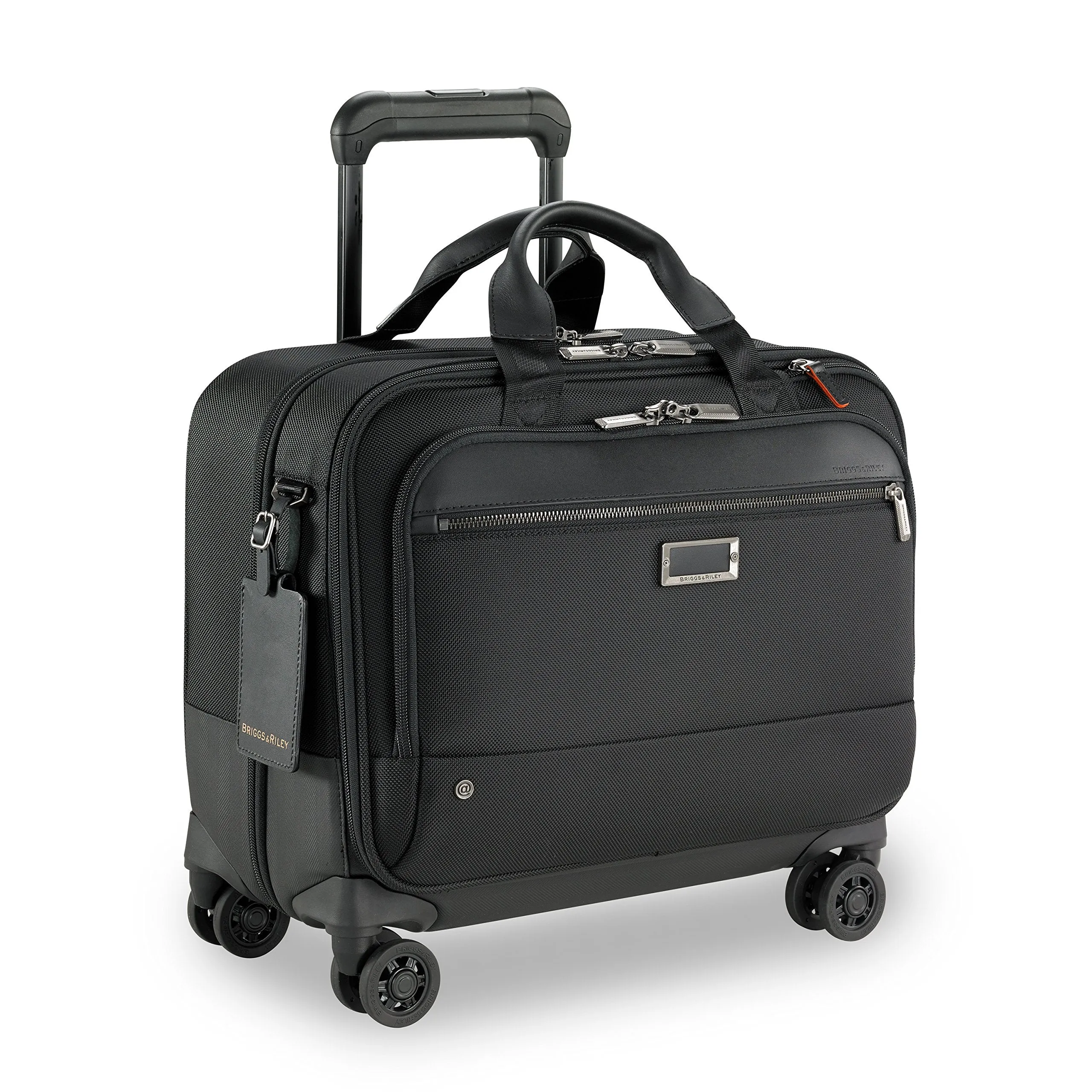 Briggs & Riley @work Medium 2-Wheel Expandable Brief Black Medium U1