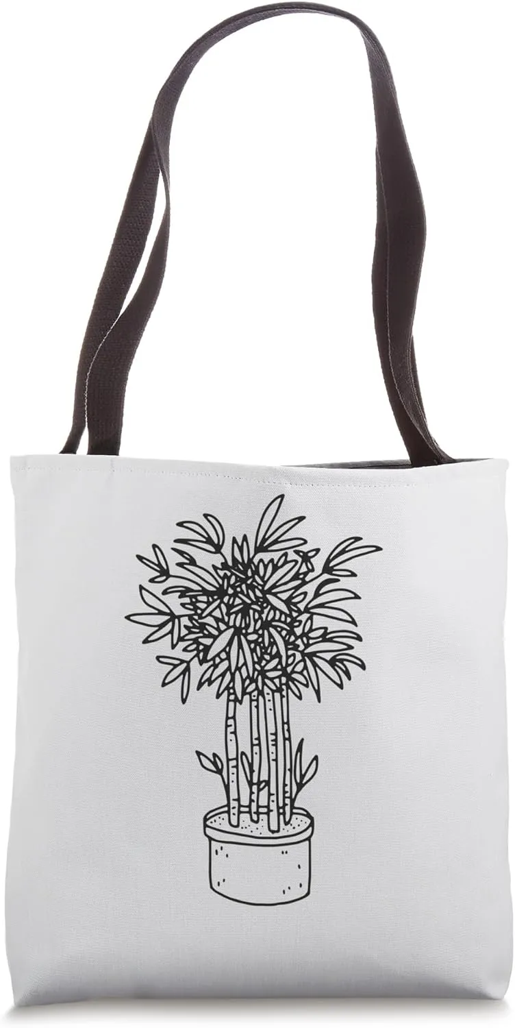 Broadleaf Lady Palm Rhapis Excelsa Bamboo Palm Plant Tote Bag