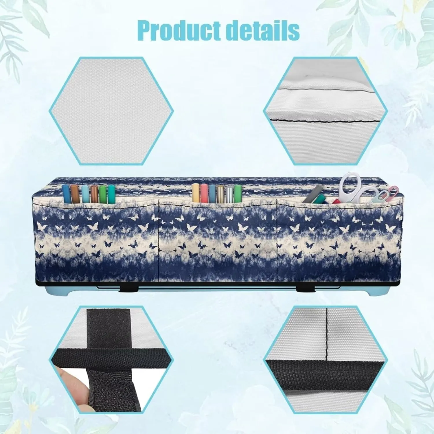 Butterfly Carrying Case Cover with Pockets Protective Carrying Case Bag Waterproof Cutting Machine Accessories Stain Resistant Organizer Accessories