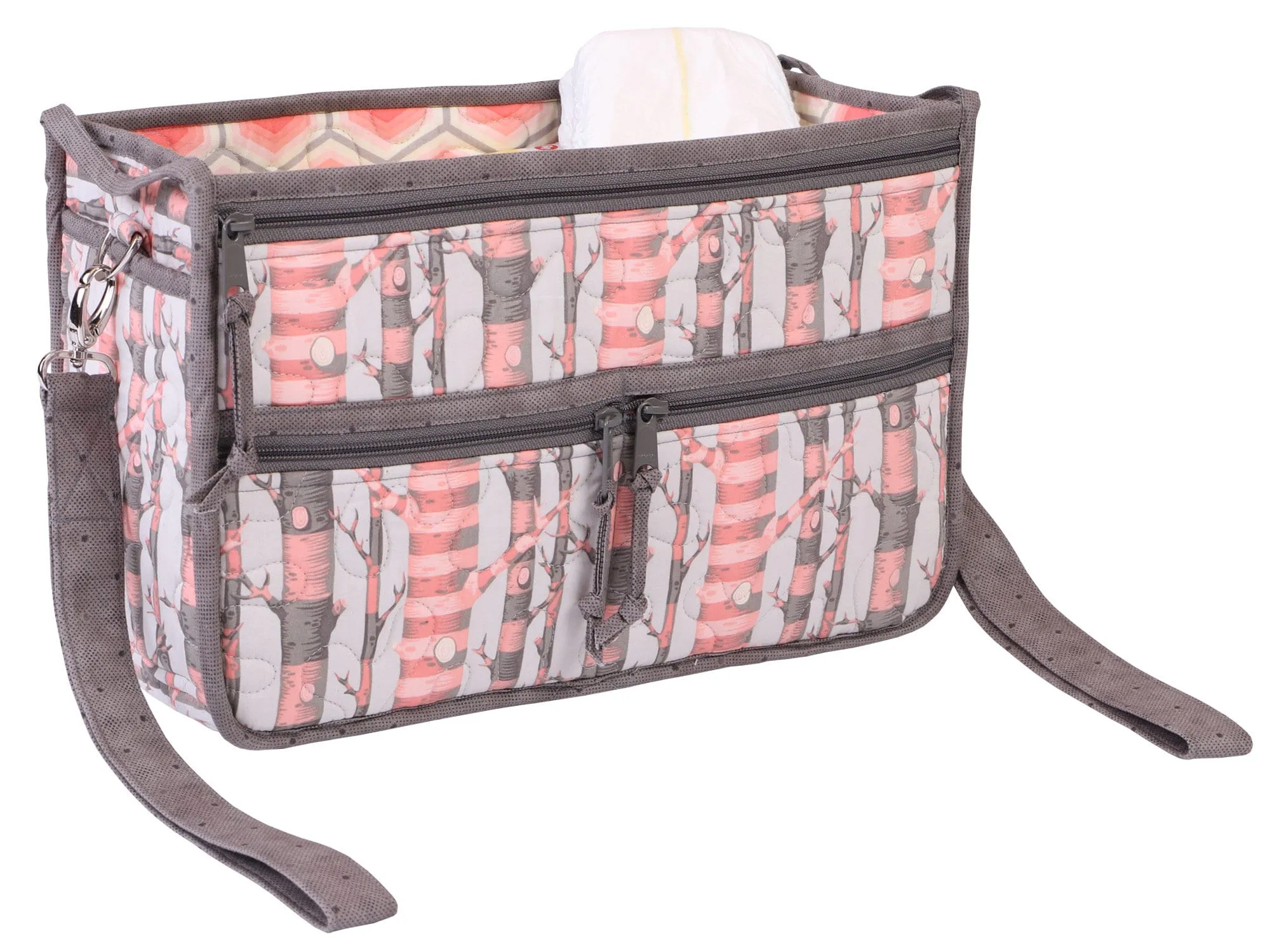 ByAnnie Precious Cargo Stroller Organizer Pattern - 2 Size Variations Per Pattern (14 Colors of 18"x54" Mesh Packs Sold Separately)