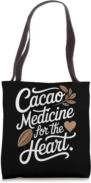 Cacao Ceremony Participant Sacred Plant Ritual Heart-Opening Tote Bag