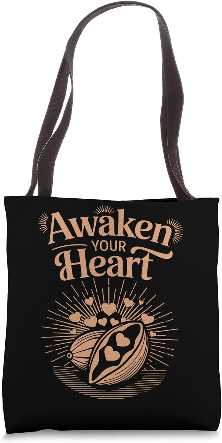 Cacao Ceremony Participant Sacred Plant Ritual Heart-Opening Tote Bag