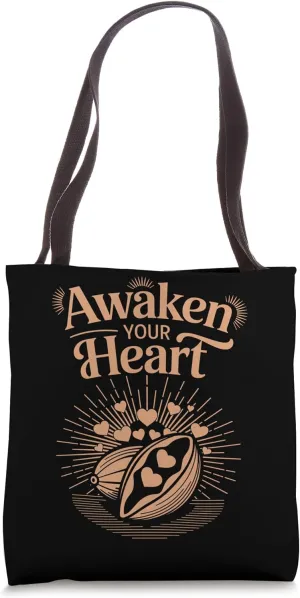 Cacao Ceremony Participant Sacred Plant Ritual Heart-Opening Tote Bag