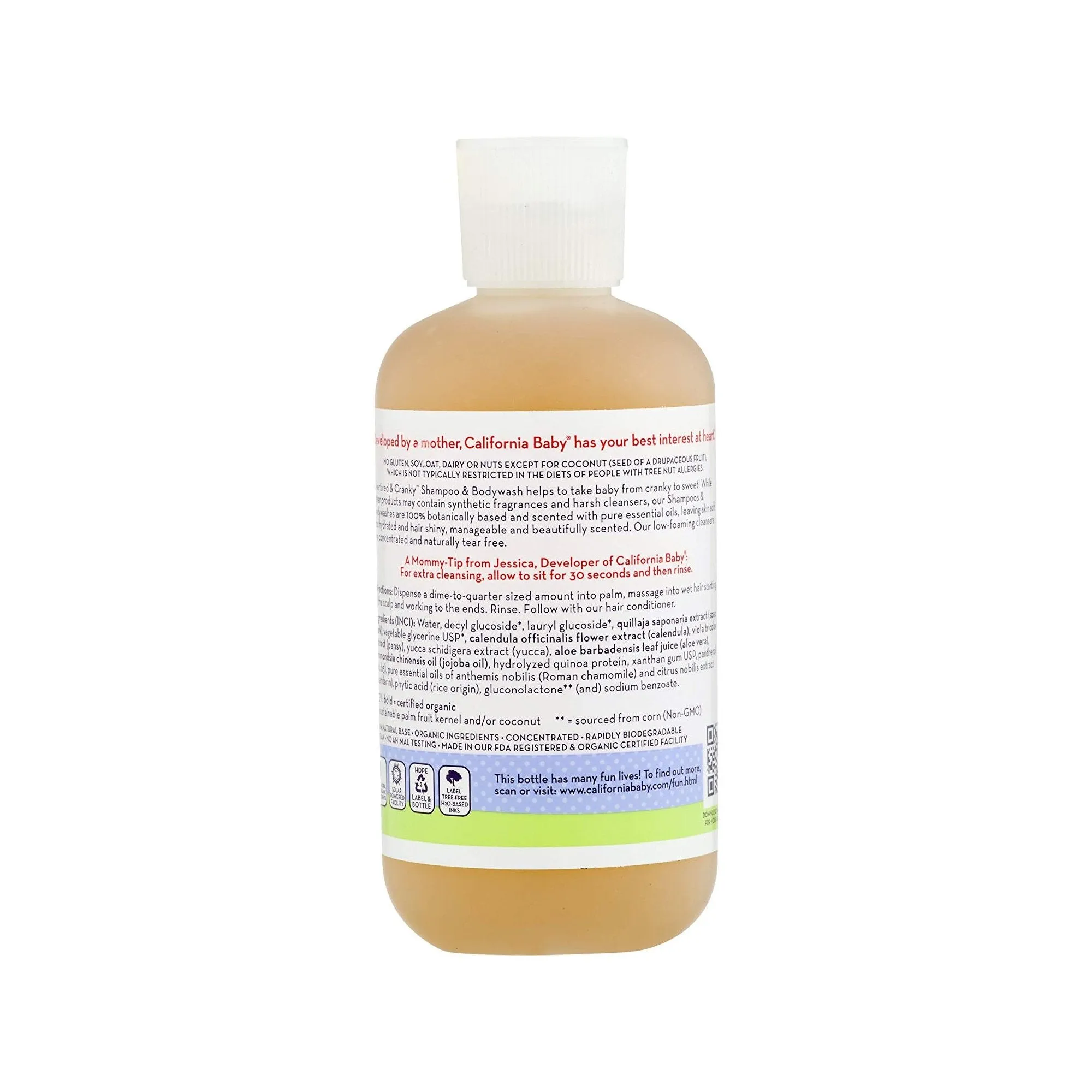California Baby Overtired & Cranky™ Shampoo & Bodywash