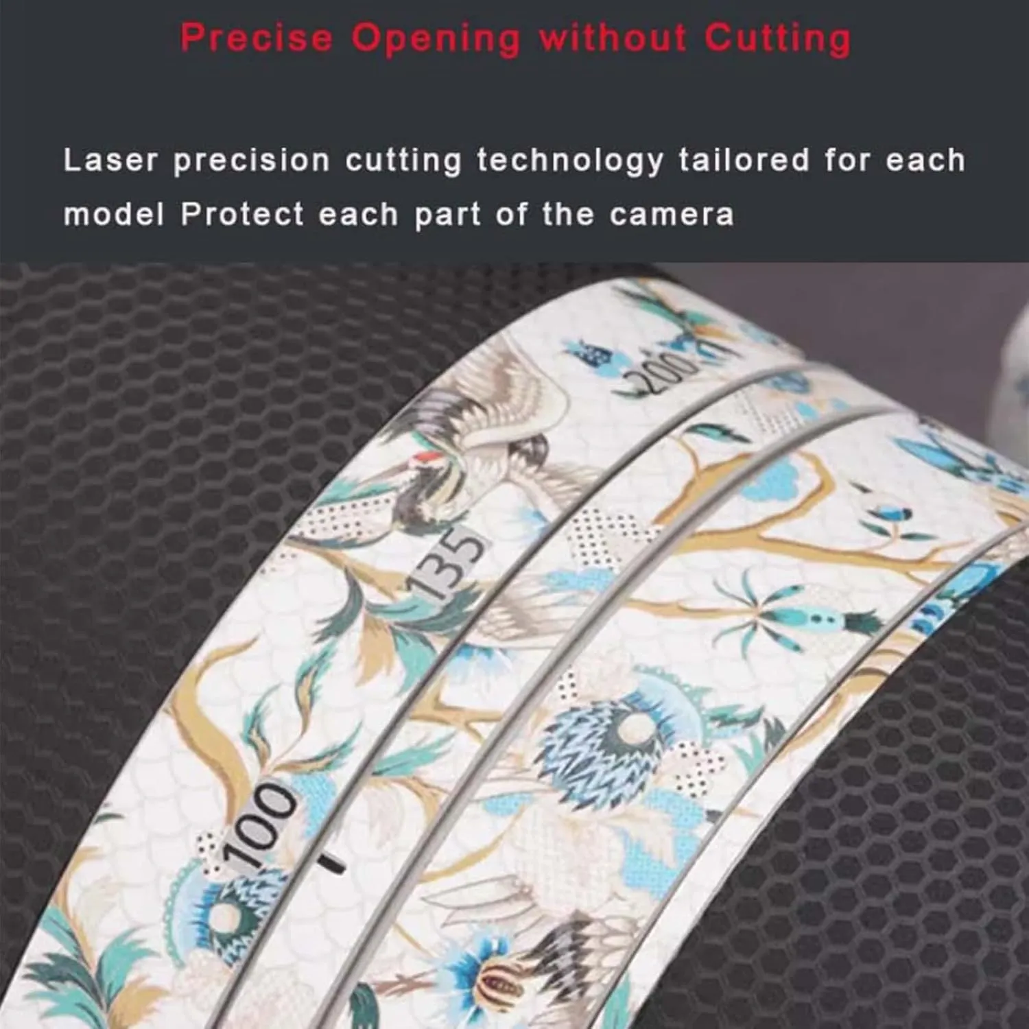 Camera Lens Body Sticker for Canon RF 70-200mm F4 L is USM Vinyl Wrap Film Skin Anti-Scratch Decorative Decal Protector Coat 70-200 4(Field Camouflage)