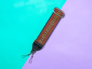 Camera Strap - Red and Orange