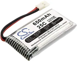 Cameron Sino Battery for Cheerson CX-30W PN:Cheerson 650mAh / 2.41Wh