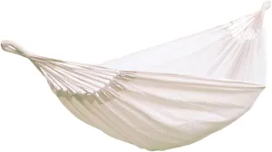 Camping Hammock 200x80cm Canvas Swing Hammock Outdoor Hanging Chair Strong Rope Washable Fade Resistant
