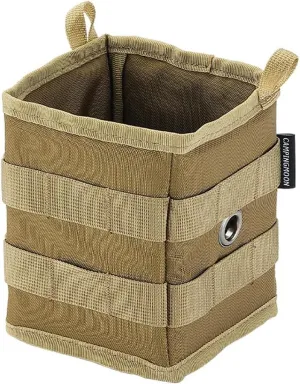 camping moon Storage Box Accessory Small Gear Organizer XS Black BG-1212BK (Coyote)