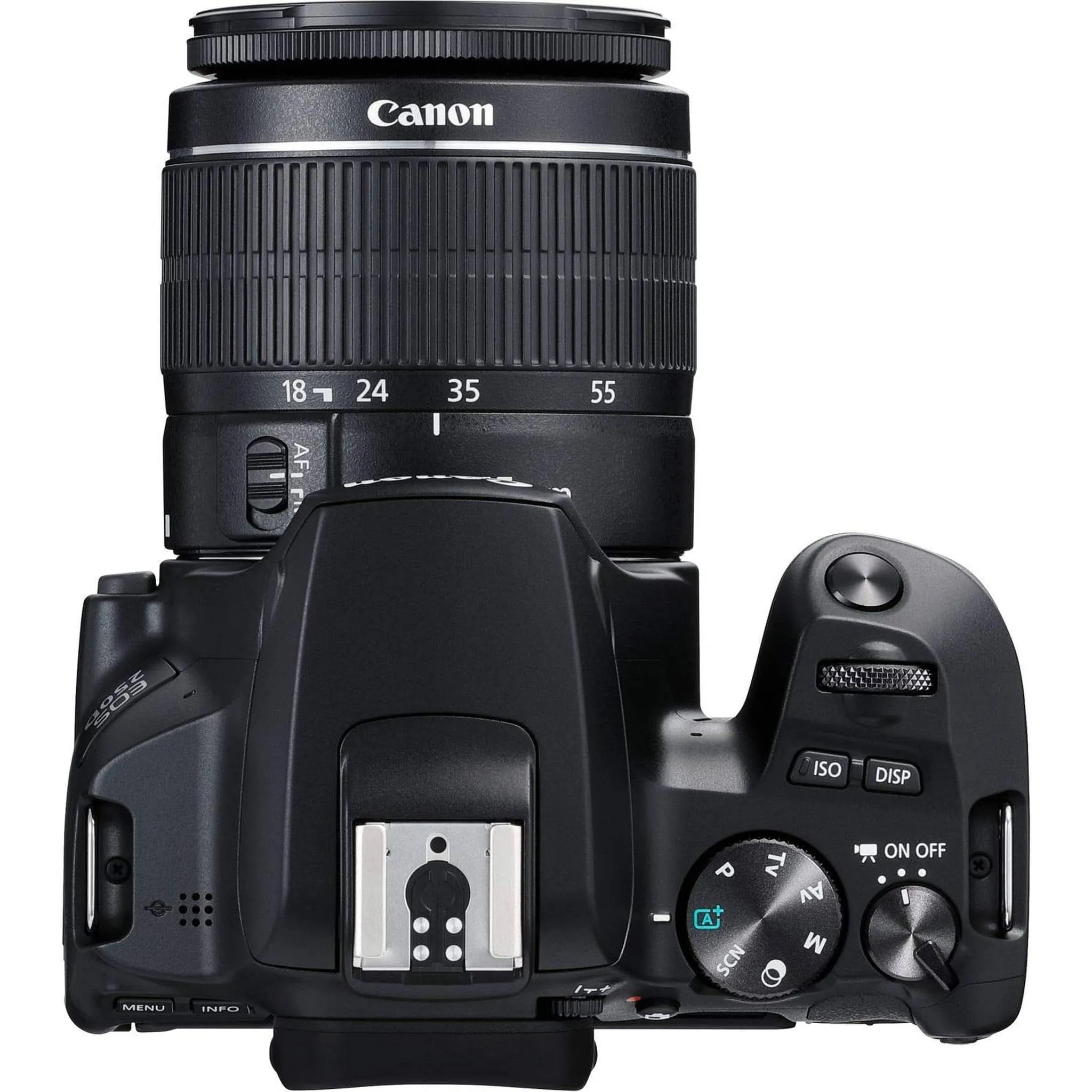 Canon EOS 250D DSLR Camera with 18-55mm Lens (Black) (3453C002)    EOS Bag    Sandisk Ultra 64GB Card   Cleaning Set And More (International Model)