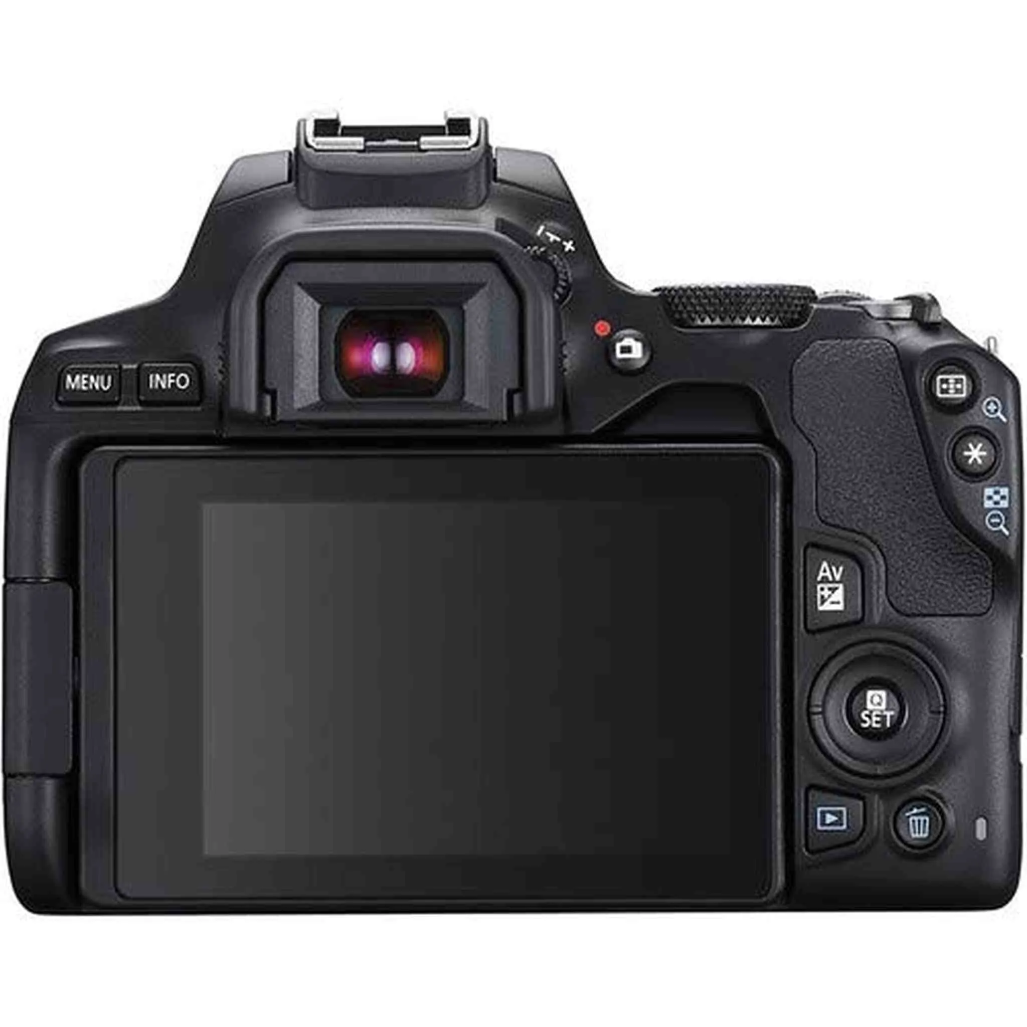 Canon EOS Rebel SL3 DSLR Camera with 18-55mm Lens (Black) Bundle with 2x32GB Memory Card   Battery for CanonLPE17   LCD