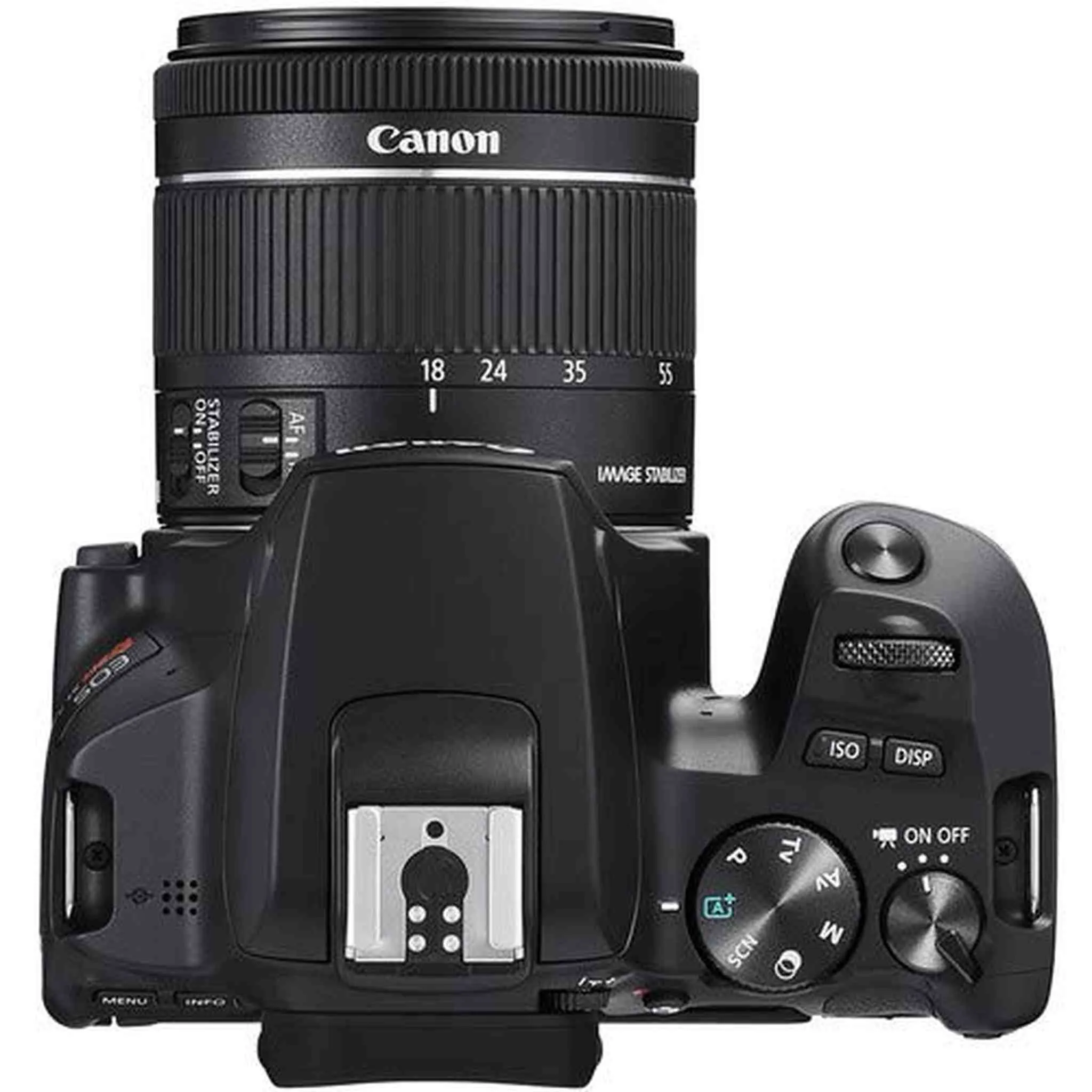 Canon EOS Rebel SL3 DSLR Camera with 18-55mm Lens (Black) Bundle with 2x32GB Memory Card   Battery for CanonLPE17   LCD