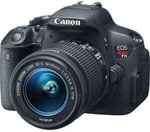 Canon EOS Rebel T5i 18.0 MP CMOS Digital SLR with 18-55mm EF-S IS STM Lens (Renewed)