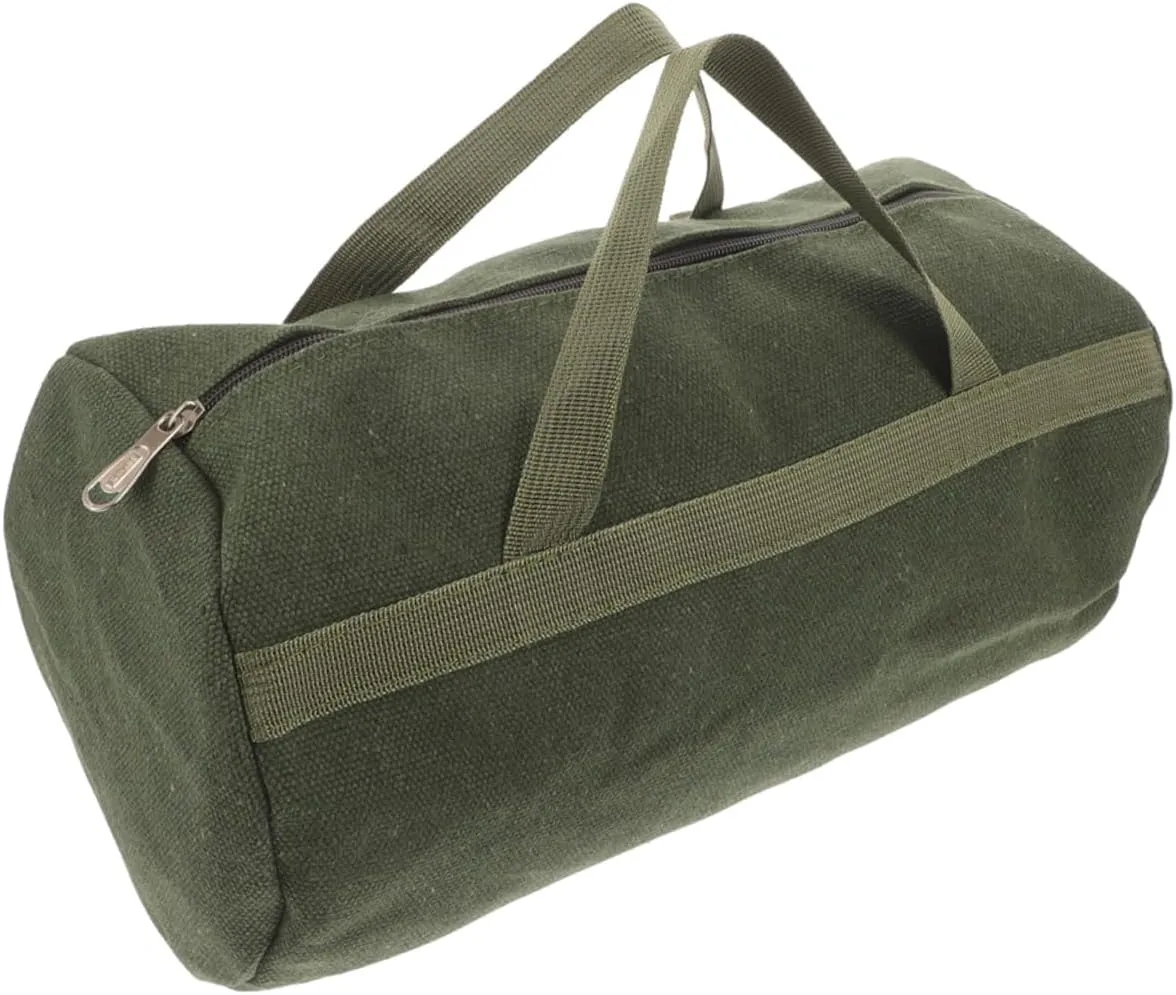 Canvas Tool Organizer Bag Heavy Duty Electrician Tool Pouch for Home Repairs and Projects for Electricians and Woodworkers