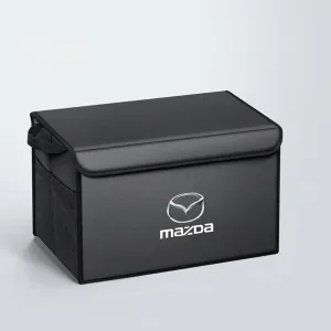Car Trunk Organizer for Mazda 2 DJ 2nd Facelift 2023 - Thickened Car Boot Tidy Storage Box Tailor-made Lidded Storage Bins for Home Car Outdoor Camping Travel,B