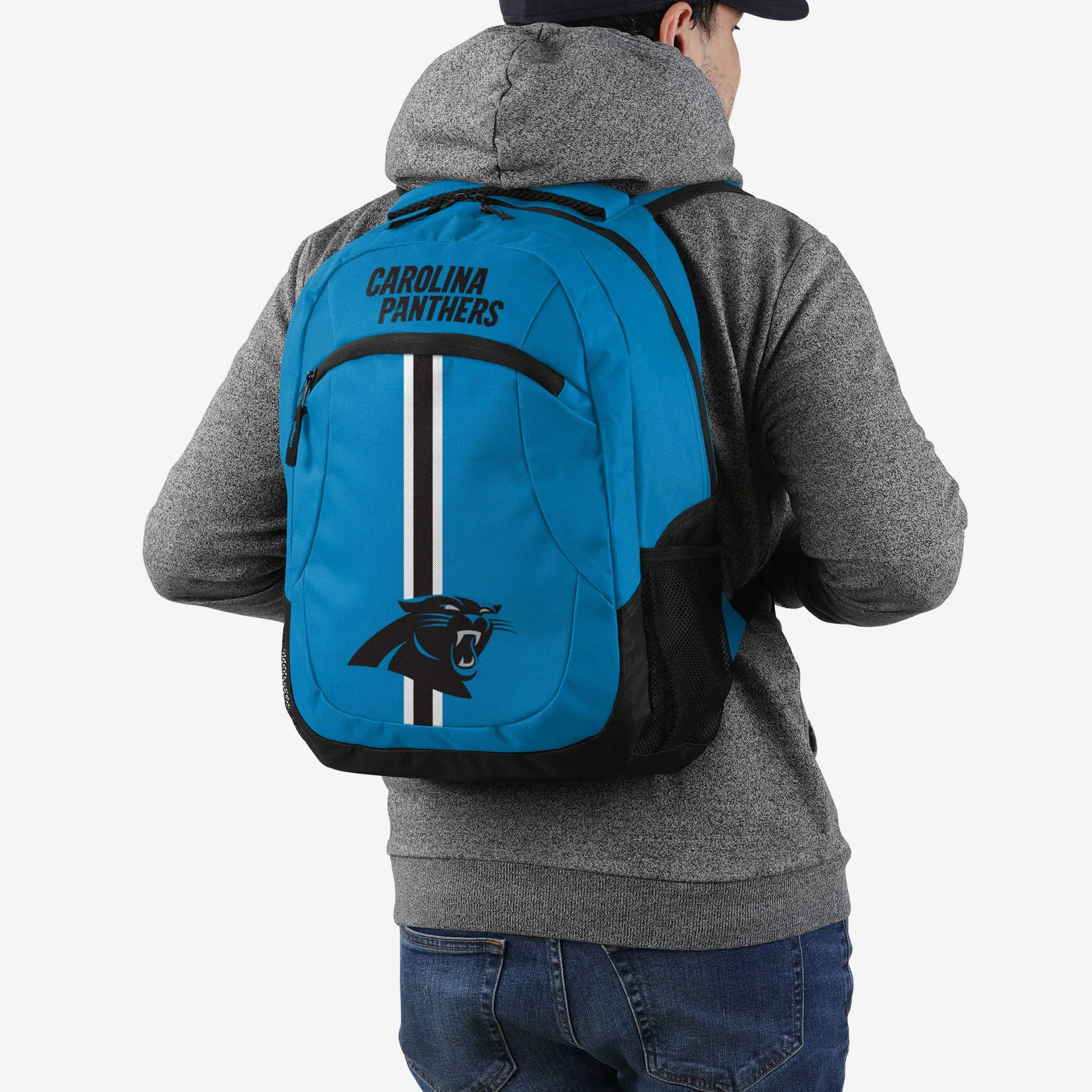 Carolina Panthers Blue Alternate Color Action Backpack